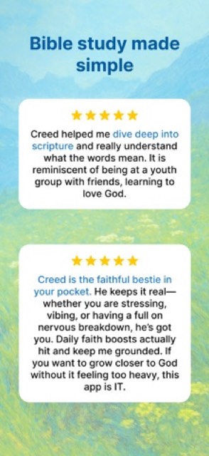 Creed: Bible Chat & Companion — App Store screenshot 4