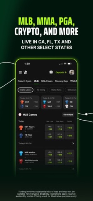DraftKings Predictions — App Store screenshot 1