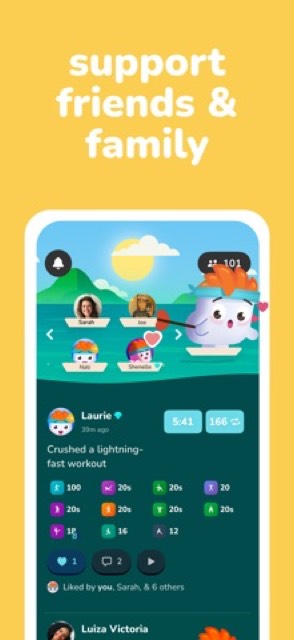 Home Workouts & Fitness | Luvu — App Store screenshot 5