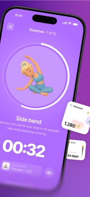 Split - Stretches at home — App Store screenshot 2