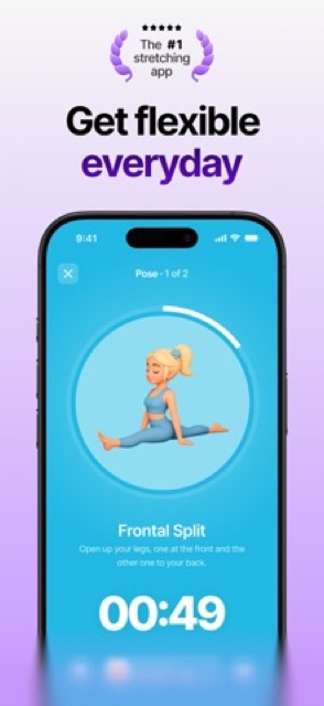 Split - Stretches at home — App Store screenshot 3
