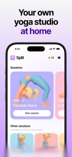 Split - Stretches at home — App Store screenshot 5