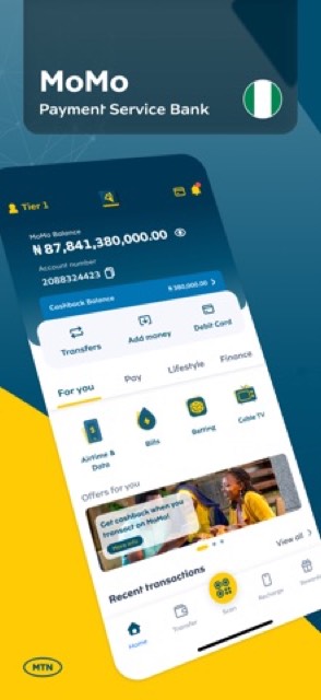 MoMo PSB NG — App Store screenshot 1