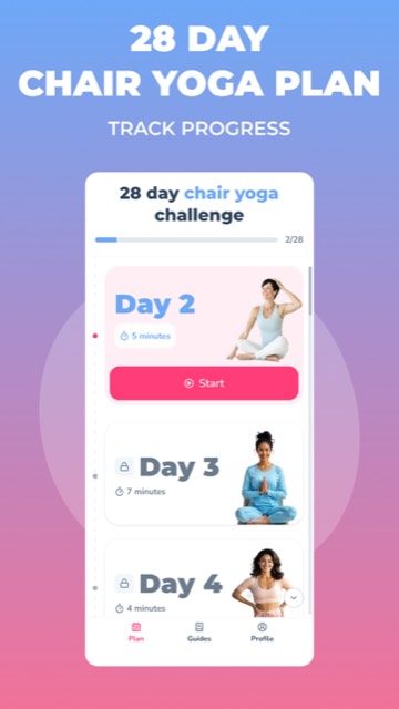 Yogio: Chair Yoga & Pilates — App Store screenshot 1