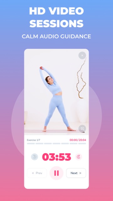 Yogio: Chair Yoga & Pilates — App Store screenshot 2