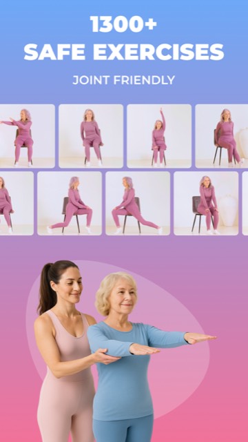 Yogio: Chair Yoga & Pilates — App Store screenshot 3