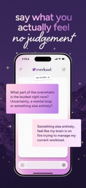 everkind: wellness journal app — App Store screenshot 2