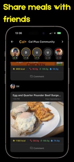 Cal Plus - AI Calorie Tracker — App Store screenshot 3
