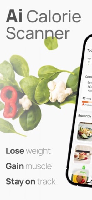 AI Calorie Counter & Meal Plan — App Store screenshot 1