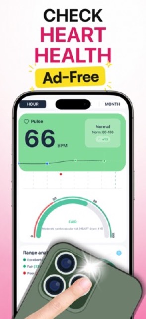 Free Blood Pressure Monitor™ — App Store screenshot 3