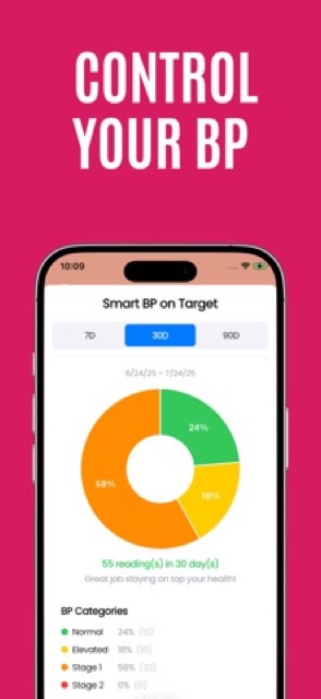 Free Blood Pressure™ App — App Store screenshot 5
