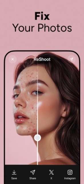 ReShoot: AI Photos & Edits — App Store screenshot 4