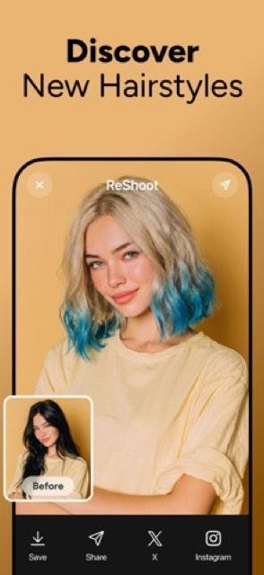 ReShoot: AI Photos & Edits — App Store screenshot 5