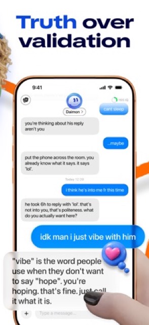 Daimon: Get Honest Advice — App Store screenshot 2