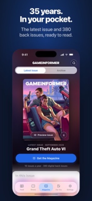 Game Informer Magazine — App Store screenshot 3