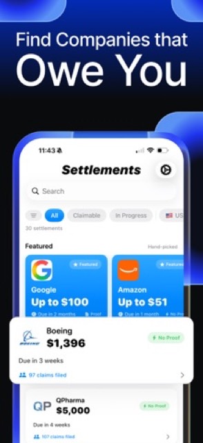 Collect - Settlement Finder — App Store screenshot 2