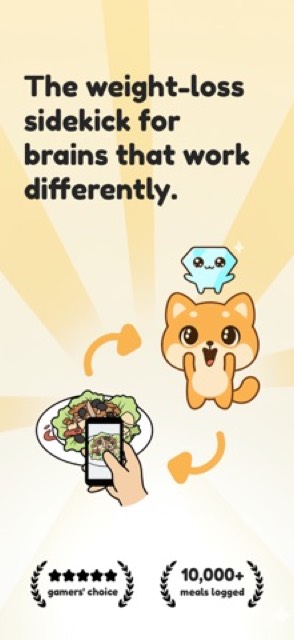 Paku: AI Calorie Counter Pet — App Store screenshot 1