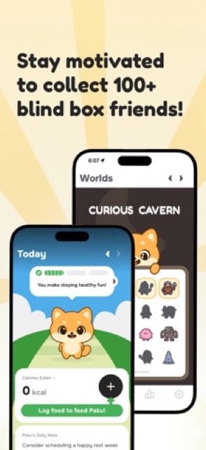 Paku: AI Calorie Counter Pet — App Store screenshot 3
