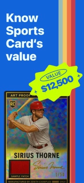 StarSnap: Sports Card Scanner — App Store screenshot 1