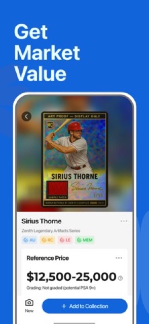 StarSnap: Sports Card Scanner — App Store screenshot 3