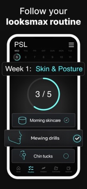 PSL - Looksmax & Ascend — App Store screenshot 2