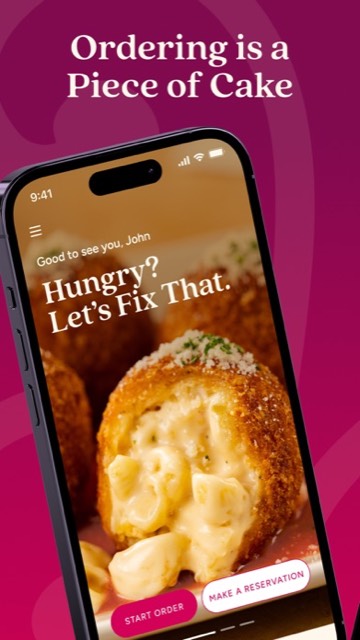 The Cheesecake Factory — App Store screenshot 1
