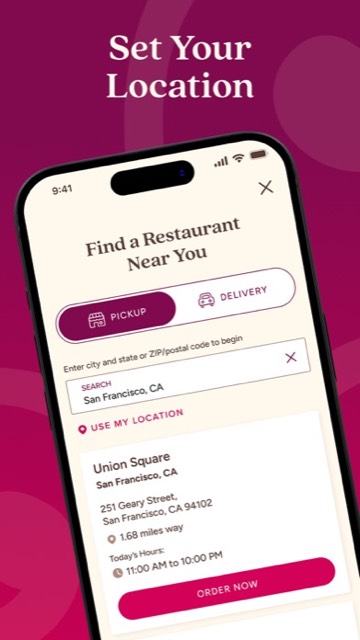 The Cheesecake Factory — App Store screenshot 5