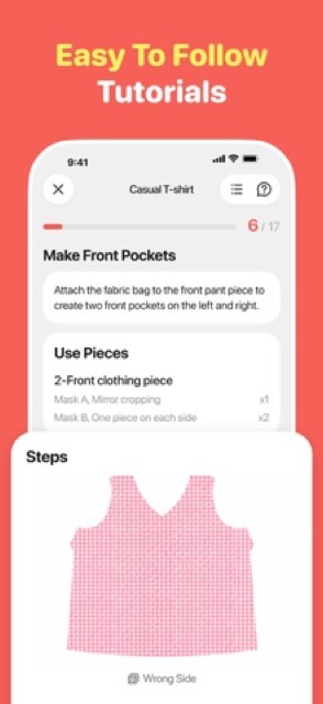 Sewpal: Sewing Pattern & Guide — App Store screenshot 4