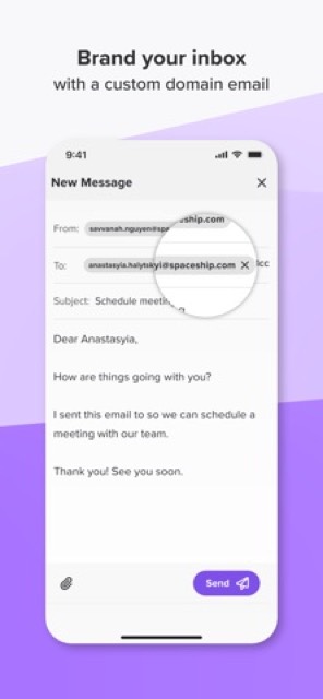 Spacemail — App Store screenshot 2