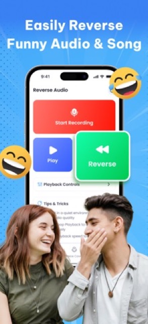 Reverse Audio: Sing Challenge — App Store screenshot 1
