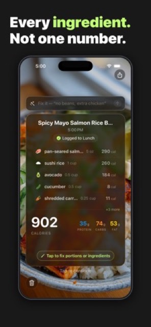 NutriSync: AI Macro Tracker — App Store screenshot 3