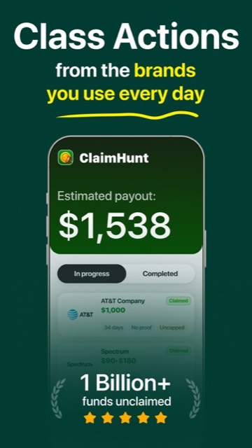 ClaimHunt – Claim Settlement — App Store screenshot 3