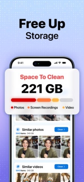 Clean Up Storage: Cleaner Go — App Store screenshot 2