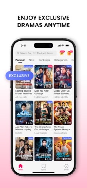 DramaBox Lite - Mini Drama TV — App Store screenshot 2