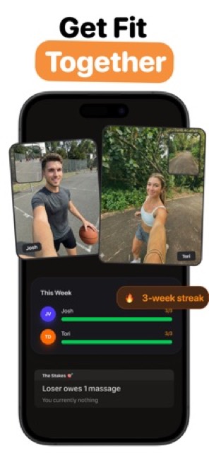 Sweatmates: Partner Fitness — App Store screenshot 1