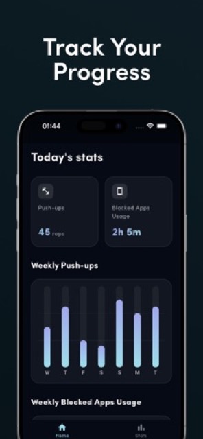 PushUp App Blocker - PushBlock — App Store screenshot 4