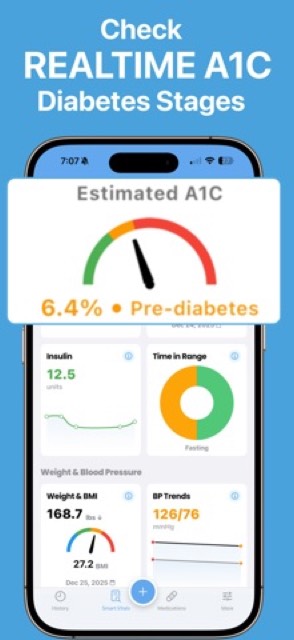 Free Blood Sugar Monitor ivita — App Store screenshot 3