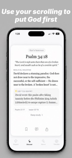 Scroll The Bible — App Store screenshot 2