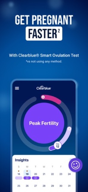 Clearblue Period Cycle Tracker — App Store screenshot 3
