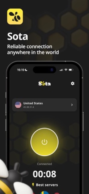 Sota Connect: Secure Network — App Store screenshot 1