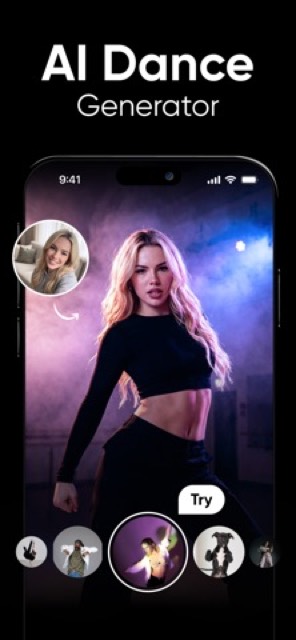 Dance AI: AI Dance Video Maker — App Store screenshot 1