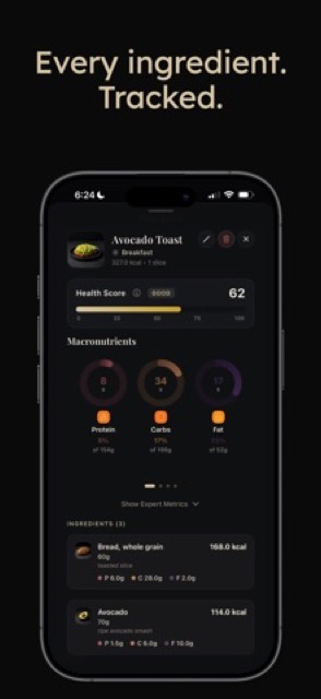 PlateLens: AI Calorie Counter — App Store screenshot 3