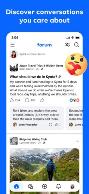 Forum, a Facebook app — App Store screenshot 2