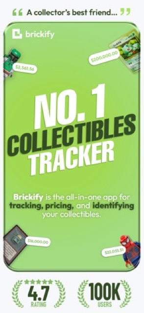 Brickify: Collection Tracker — App Store screenshot 1