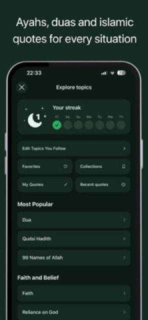 Quran Widgets: Verses & Duas — App Store screenshot 4