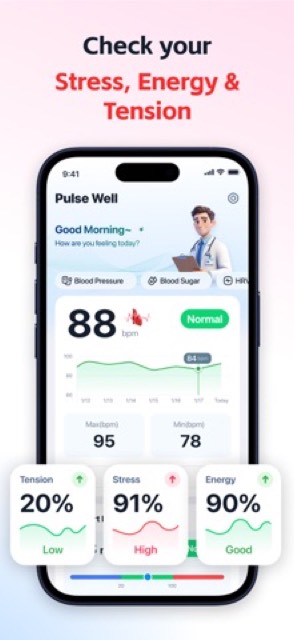 PulseWell: Blood Sugar Health — App Store screenshot 5