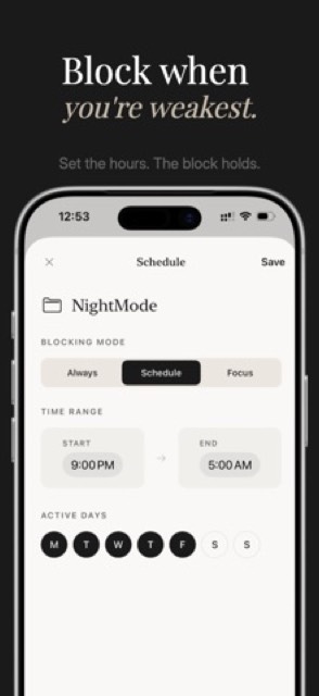 Sentence: Screen Time Control — App Store screenshot 5