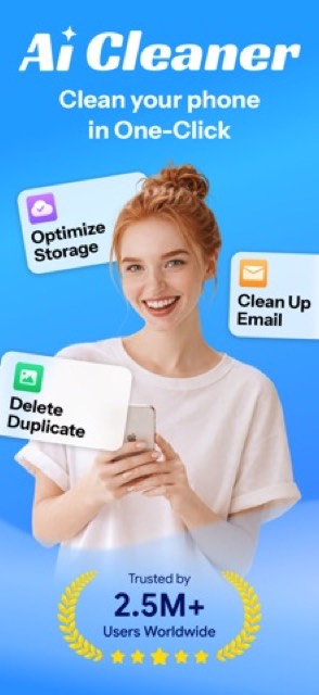 SmartClean AI: Storage Cleaner — App Store screenshot 1