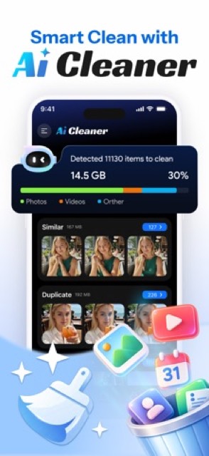SmartClean AI: Storage Cleaner — App Store screenshot 2