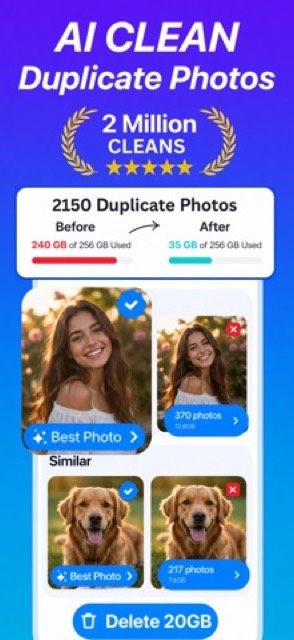 Free Cleanup Guru Cleaner AI — App Store screenshot 3